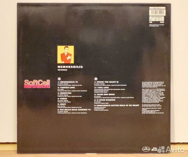 Soft Cell / Marc Almond – Memorabilia, винил, 1991