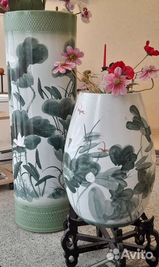 Вазы напольные керамические 