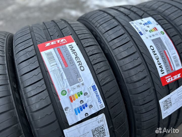 Zeta Impero 275/45 R21 и 315/40 R21 111Y