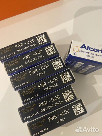 Цветные контактные линзы