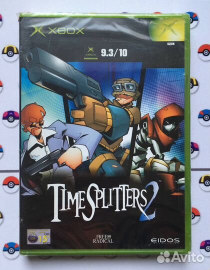 Time Splitters 2 Xbox Original Новая Видеоигра New