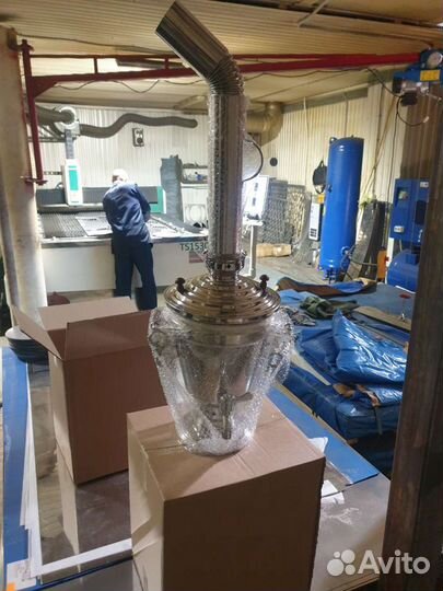 Самовар 5 литров на углях