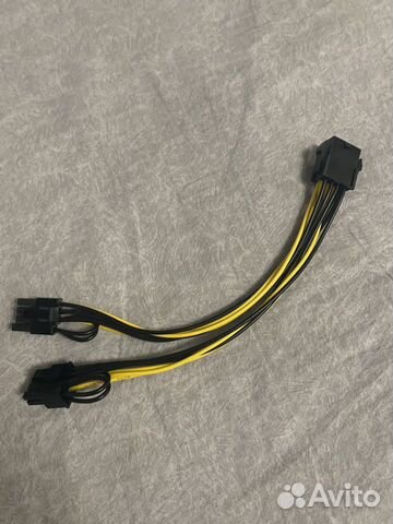 Переходник 8 pin на 2 8 pin (6+2)