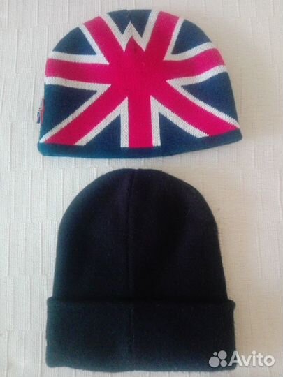 Вязаная шапка мужская