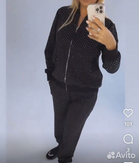 Спортивный костюм женский новый 52размер