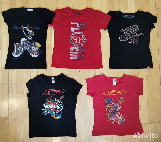 Футболки Philipp Plien, Ed Hardy, Paul Smith