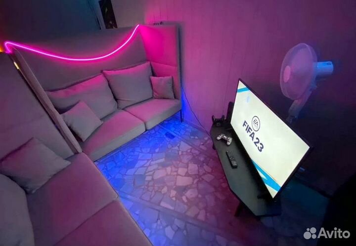 Комната для игр, отдыха в компании