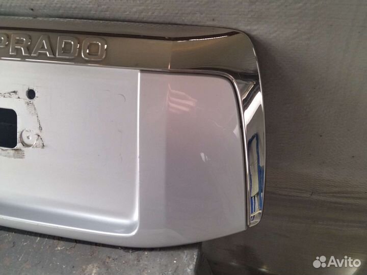 Накладка задней ляды ленд крузер прадо 150
