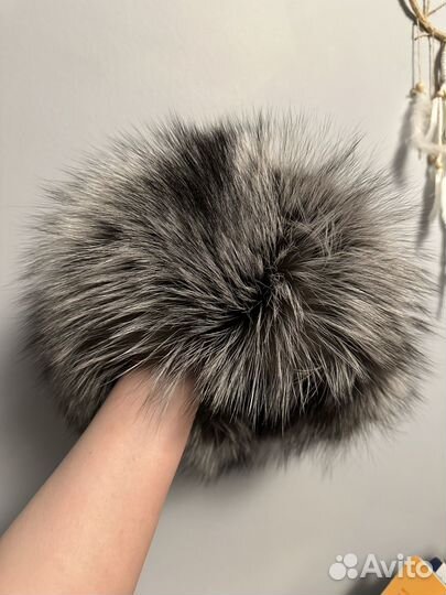 Шапка из чернобурки