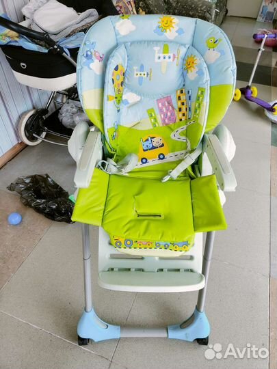 Стульчик для кормления chicco polly