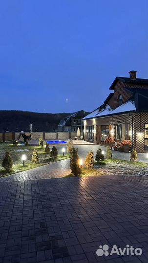 Баня сауна с бассейном