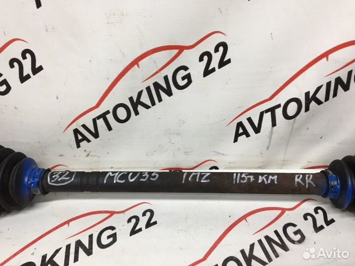 Привод задний правый Toyota Harrier MCU35 1MZ-FE