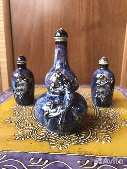 Коллекция пузырьков. С ящерками