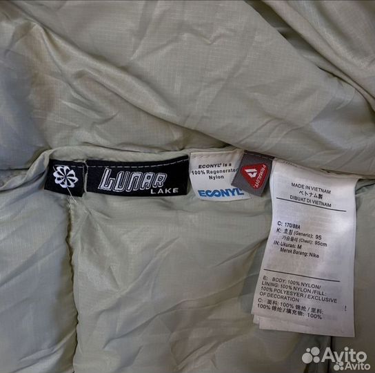 Пуховик Nike acg lunar lake зеленый
