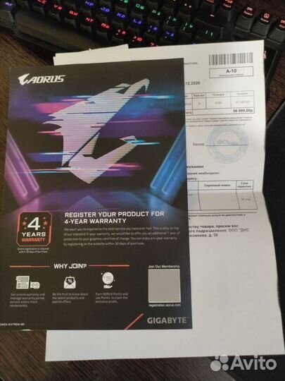 Видеокарта Gigabyte RTX 3070 Gaming OC