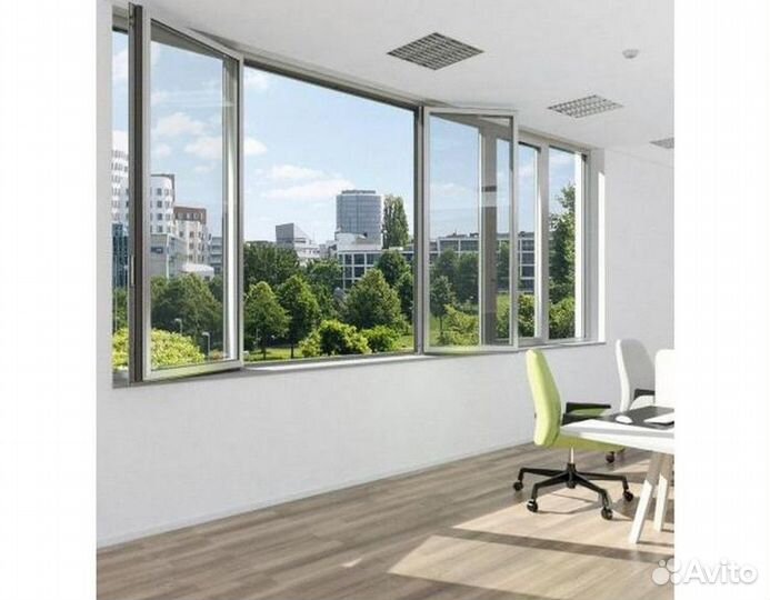 Окна алюминиевые