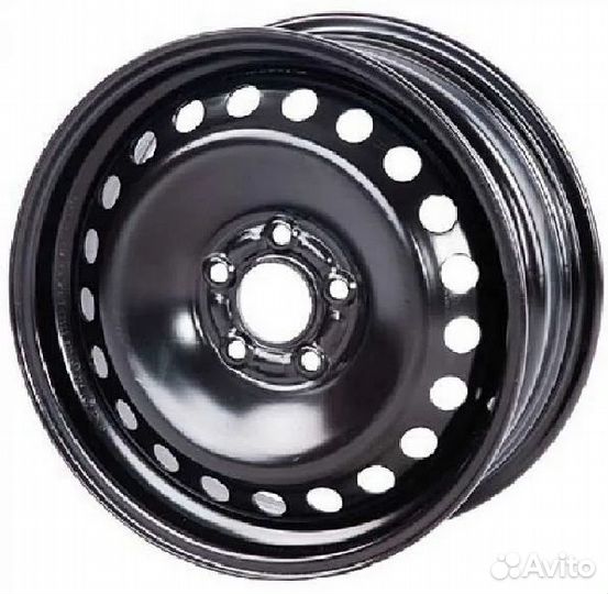 Диск тзск Ford Focus 6x15 5x108 ET52.5 DIA63.3 чер
