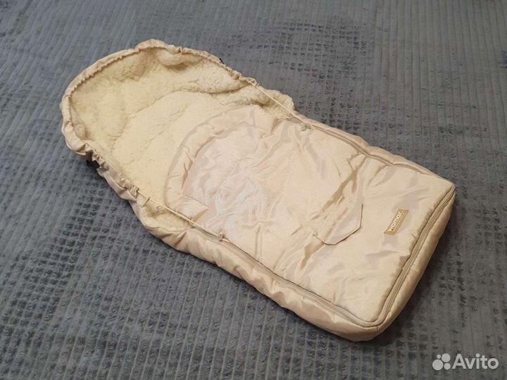 Меховой конверт в коляску Womar