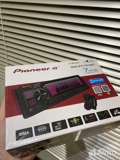 Магнитола Pioneer 1791SBT (Bluetooth USB AUX)