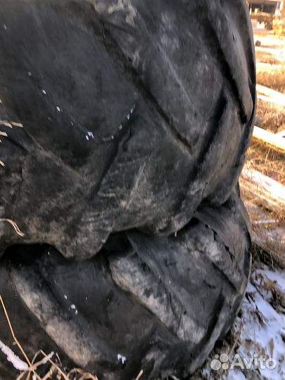 Резина на дисках от кировец К-700