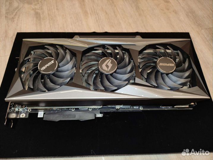 Видеокарта RTX 3080 10gb i-Game Colorful Vulcan