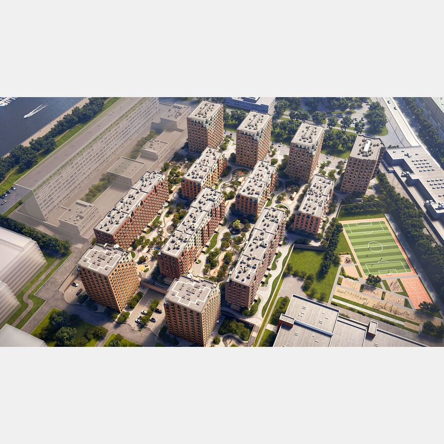 2-к. квартира, 59,3 м², 5/12 эт.