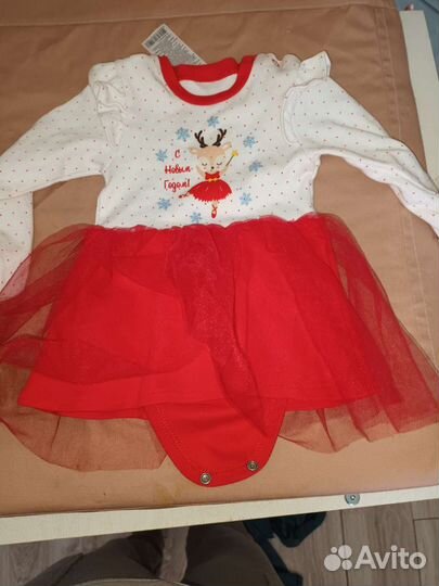 Новогодние костюмы для малышей 1-3 мес