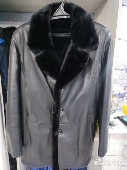 Дубленка натуральная мужская