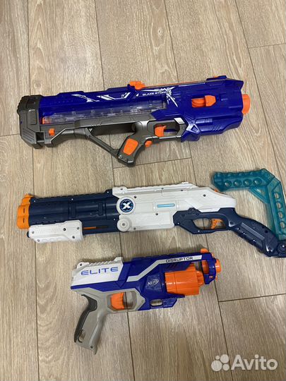 Бластер нерф nerf пакетом
