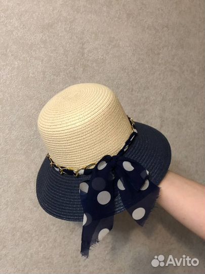 Шляпа женская летняя с широкими полями