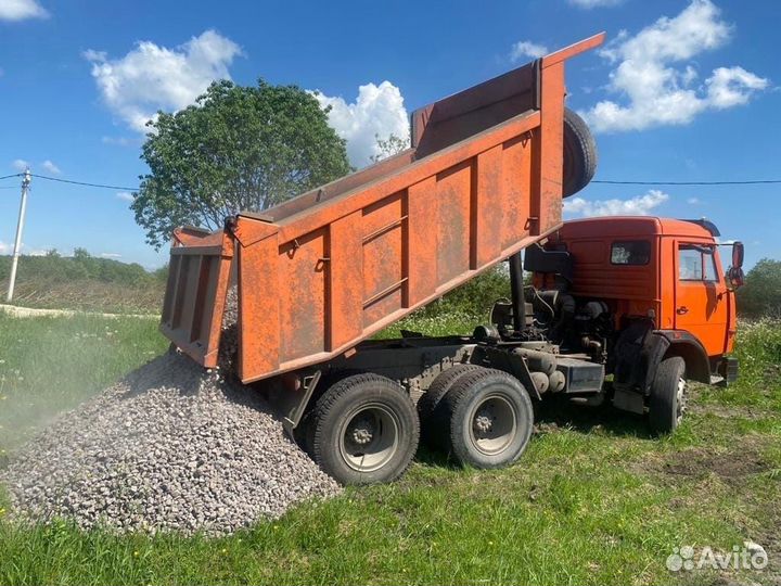 Аренда и услуги самосвала 25т., 23м3