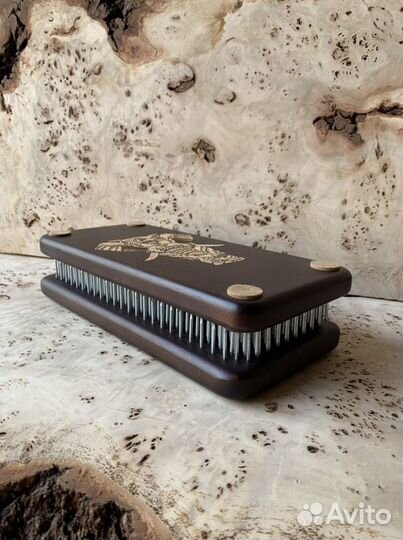 Доски с гвоздями и рисунком «Слон»