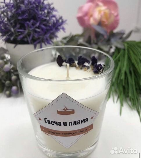 Свечи из натурального воска