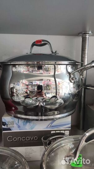 Кастрюля из нержавеющей стали 6.6л