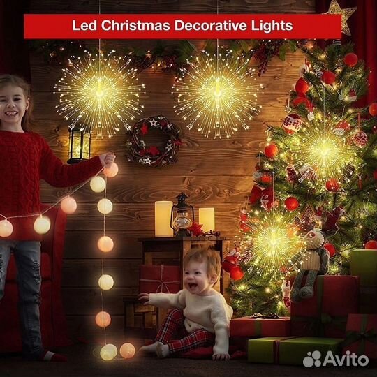 Гирлянда-подвеска Фейерверк