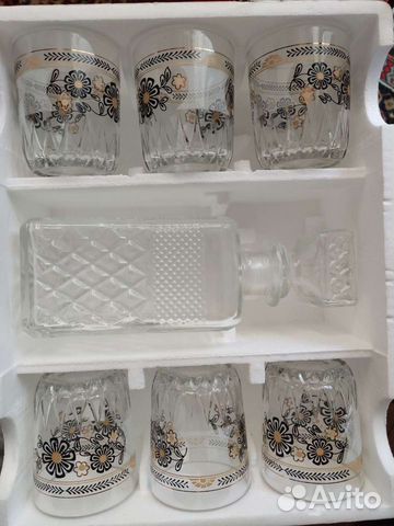 Графин со стаканами 6 шт