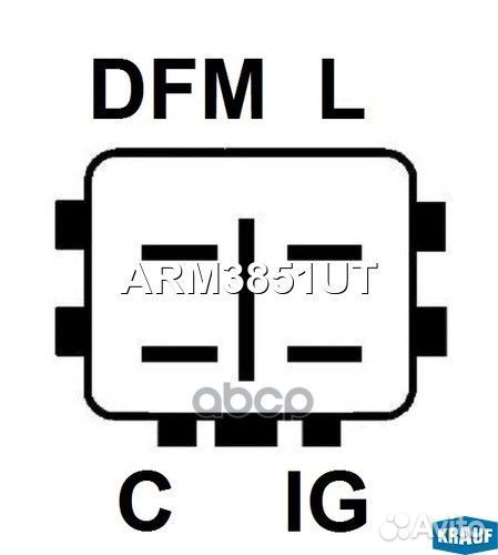 Регулятор генератора ARM3851UT Krauf