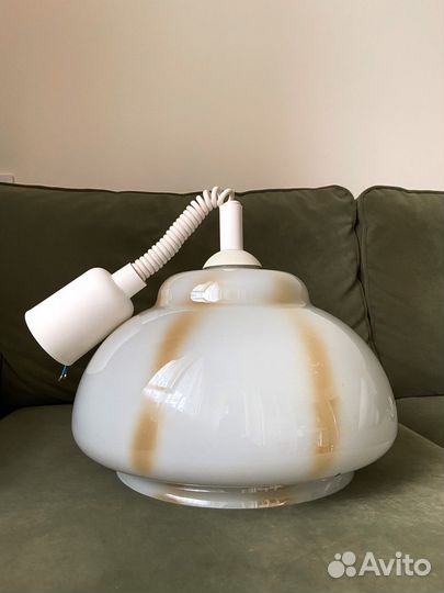 Подвесной светильник винтаж СССР люстра гдр