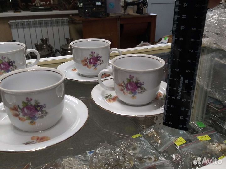 Кофейные чашки ГДР,ссср,Клеймо