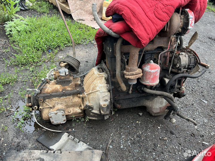 Двигатель с коробкой ЗИЛ
