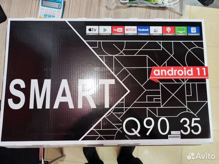 Телевизор Смарт Q90 35дюйм (87см)