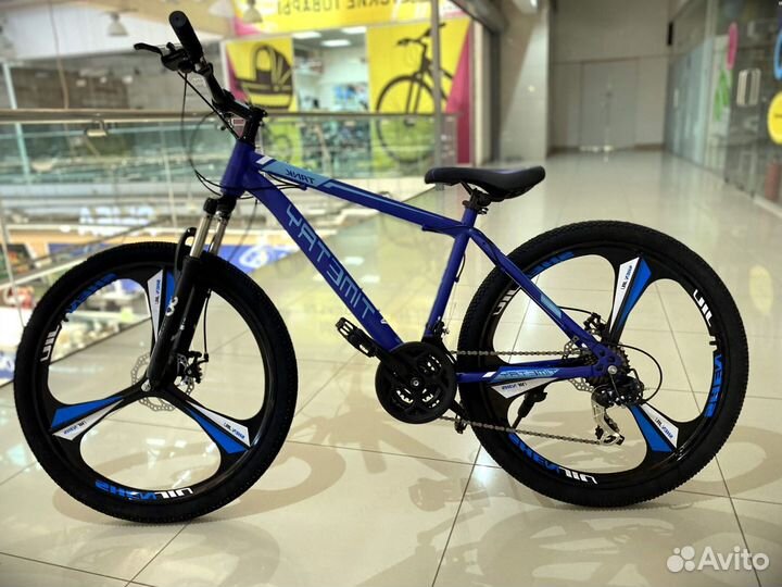 Велосипед на литых 26 с дисковыми тормозами