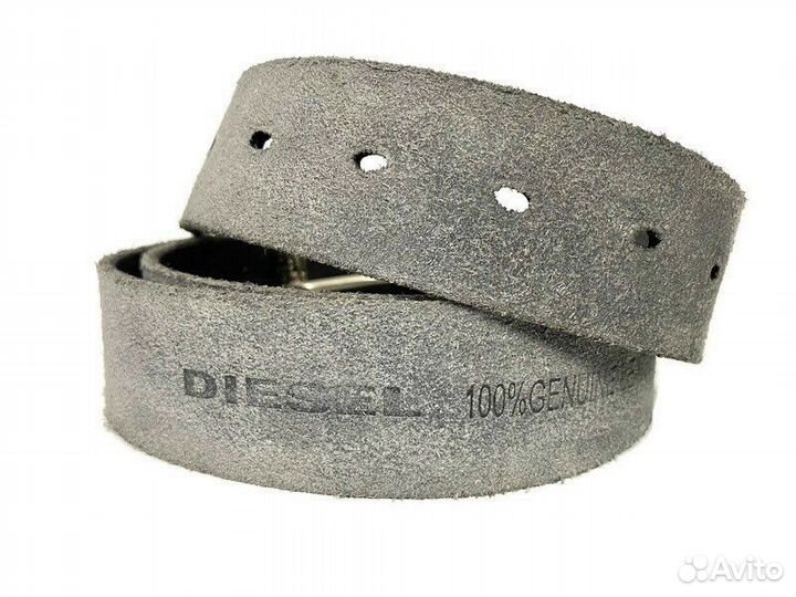 Ремень кожаный Diesel 1857 black