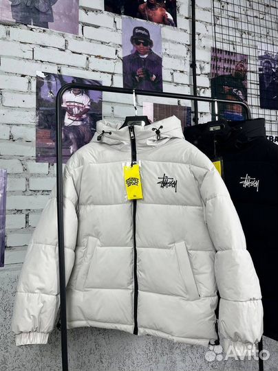 Пуховик Stussy зимний 4 расцветки