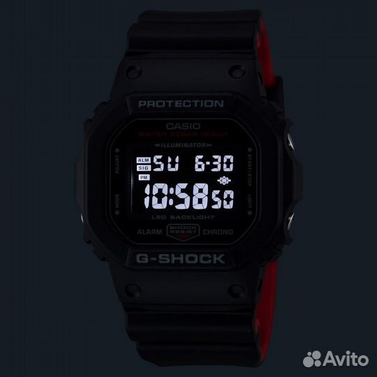 Часы мужские casio G-shock DW-5600UHR-1