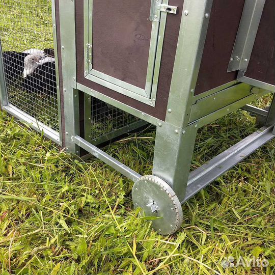 Курятник с гнездом перекати поле