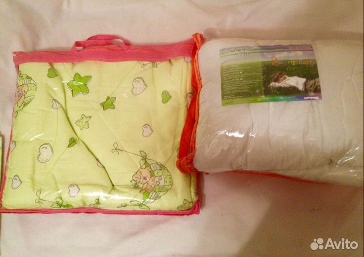 Комплект: одеяло падушка наволочка пододеяльник Н