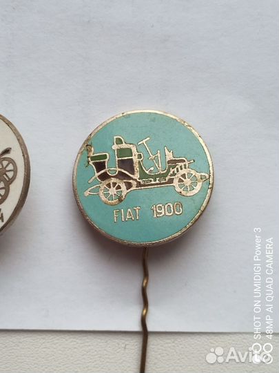 Набор значков СССР ретро автомобили Игла