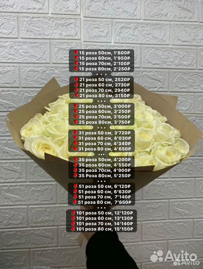 Цветы розы и букеты с доставкой 24 часа