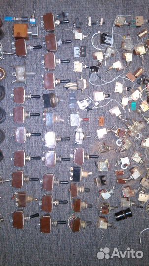 Переключатели галеты и радио детали